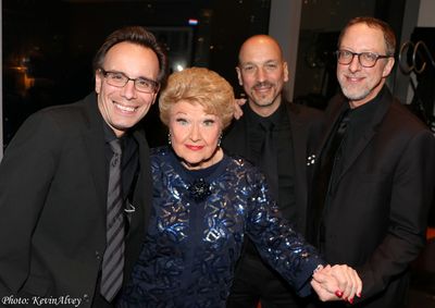 Tedd Firth, Marilyn Maye, Phil Palombi, Todd Strait Photo