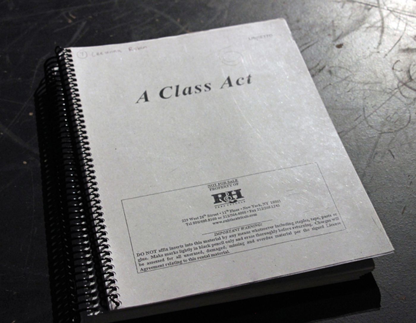 Photo Flash: The Cast of A CLASS ACT Meets the Press  Image