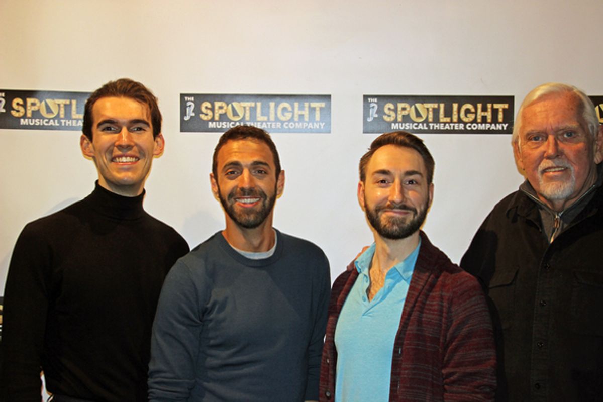 James Cella, Jesse Manocherian, Jason Jacoby, Jim Brochu
 at 