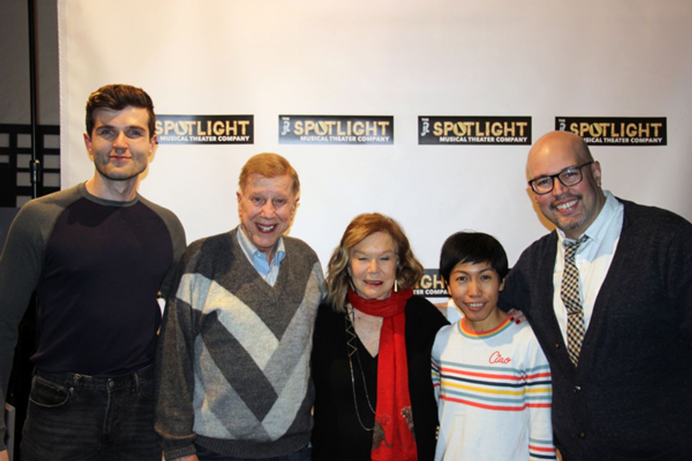 Photo Flash: The Cast of A CLASS ACT Meets the Press  Image