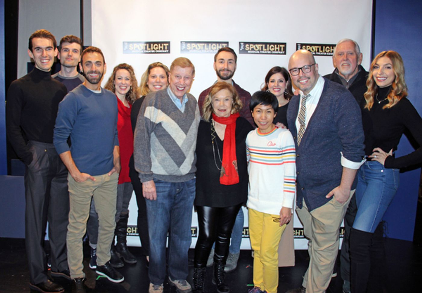 Photo Flash: The Cast of A CLASS ACT Meets the Press  Image