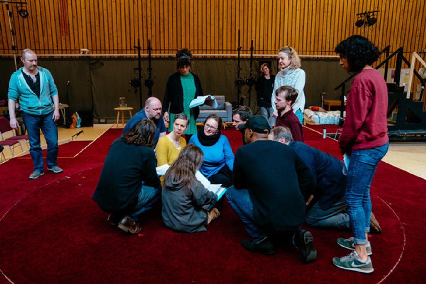 Photo Flash: Inside Rehearsal For ALL OF US at the National Theatre Photo Flash: Inside Rehearsal For ALL OF US at the National Theatre Image