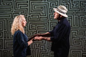 Robert Bathurst, Rebecca Johnson Photo