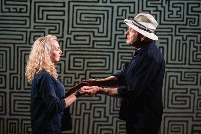 Robert Bathurst, Rebecca Johnson Photo