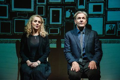 Robert Bathurst, Rebecca Johnson Photo