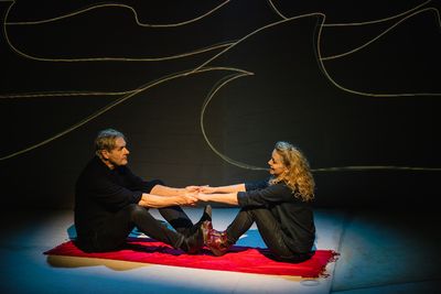 Robert Bathurst, Rebecca Johnson Photo