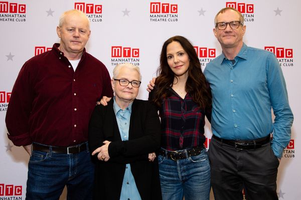 David Morse, Paula Vogel, Mary-Louise Parker, Mark Brokaw Photo