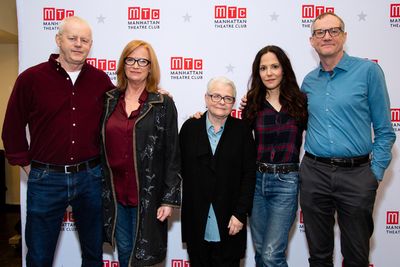 David Morse, Johanna Day, Paula Vogel, Mary-Louise Parker, Mark Brokaw Photo