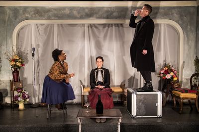 Aziza Macklin, Lauren Demerath and Kevin V. Smith  Photo