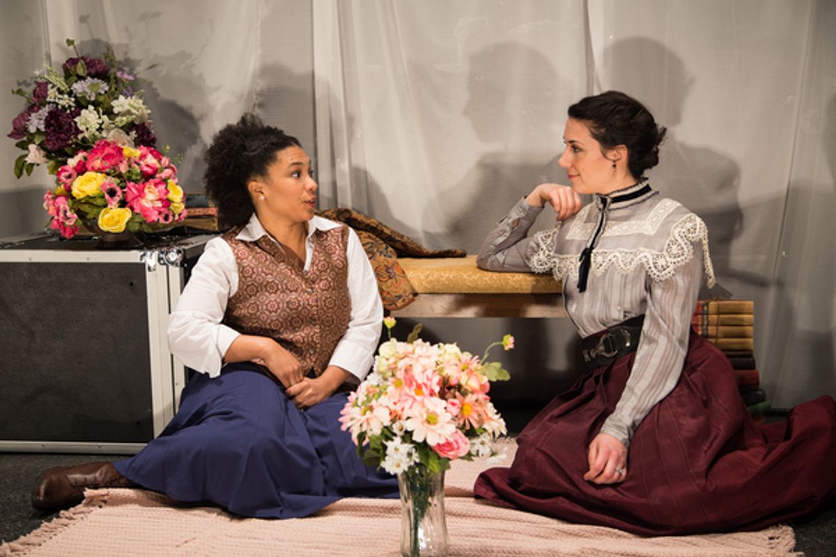 Aziza Macklin and Lauren Demerath  at 