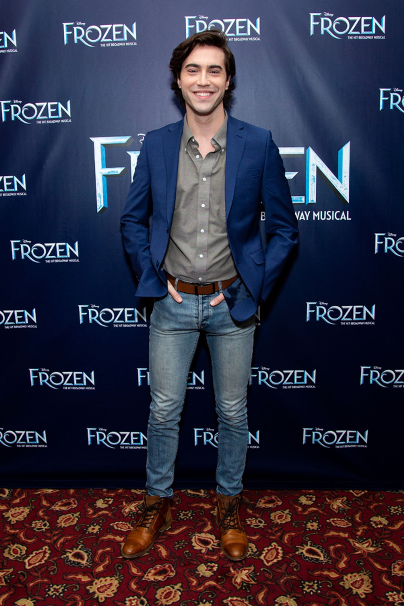 Photo Coverage: Ciara Renee, McKenzie Kurtz, Ryan McCartan and the Cast of FROZEN Meet the Press  Image