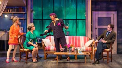 Lily Gibson, Rita Rudner, Paul Rodriguez and Nick Tag Photo