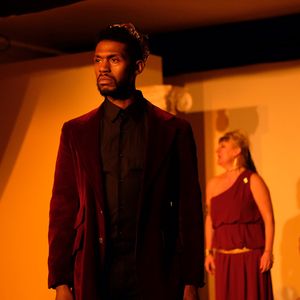DeAngelo Kearns as Oedipus Oedipus Tyrannus at the Hellenic Cultural Center in Astoria, Queens on February 29th at 7pm @ BroadwayWorld DeAngelo Kearns as Oedipus Oedipus Tyrannus at the Hellenic Cultural Center in Photo