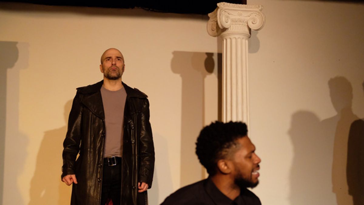 Khris Lewin as Creon      Oedipus Tyrannus at the Hellenic Cultural Center in Astoria, Queens on February 29th at 7pm at 