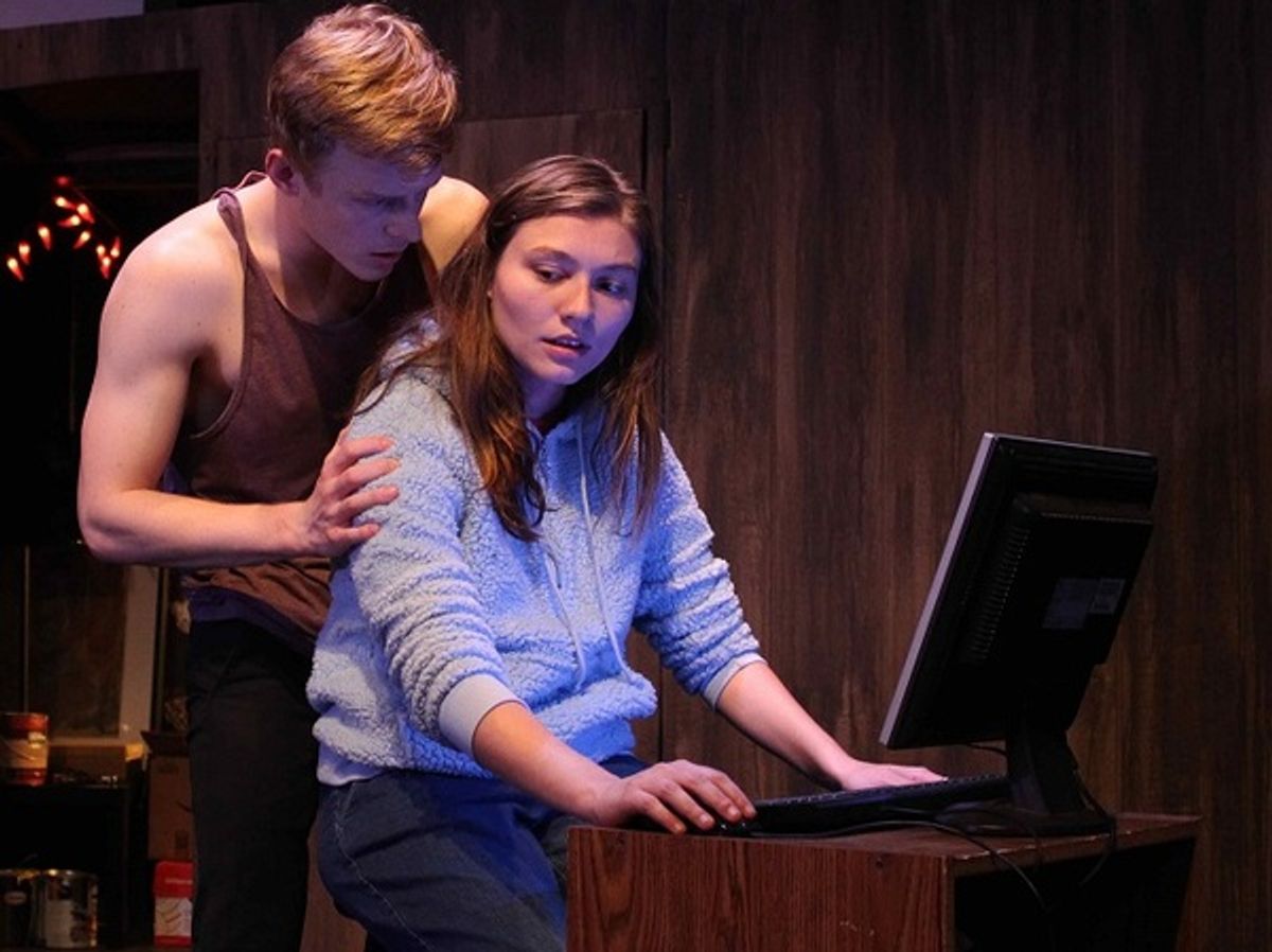 Reed Michael Campbell, Nikki DeParis at 