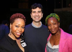 Tamika Lawrence, John Cariani and Anastacia McCleskey @ BroadwayWorld Tamika Lawrence, John Cariani and Anastacia McCleskey Photo