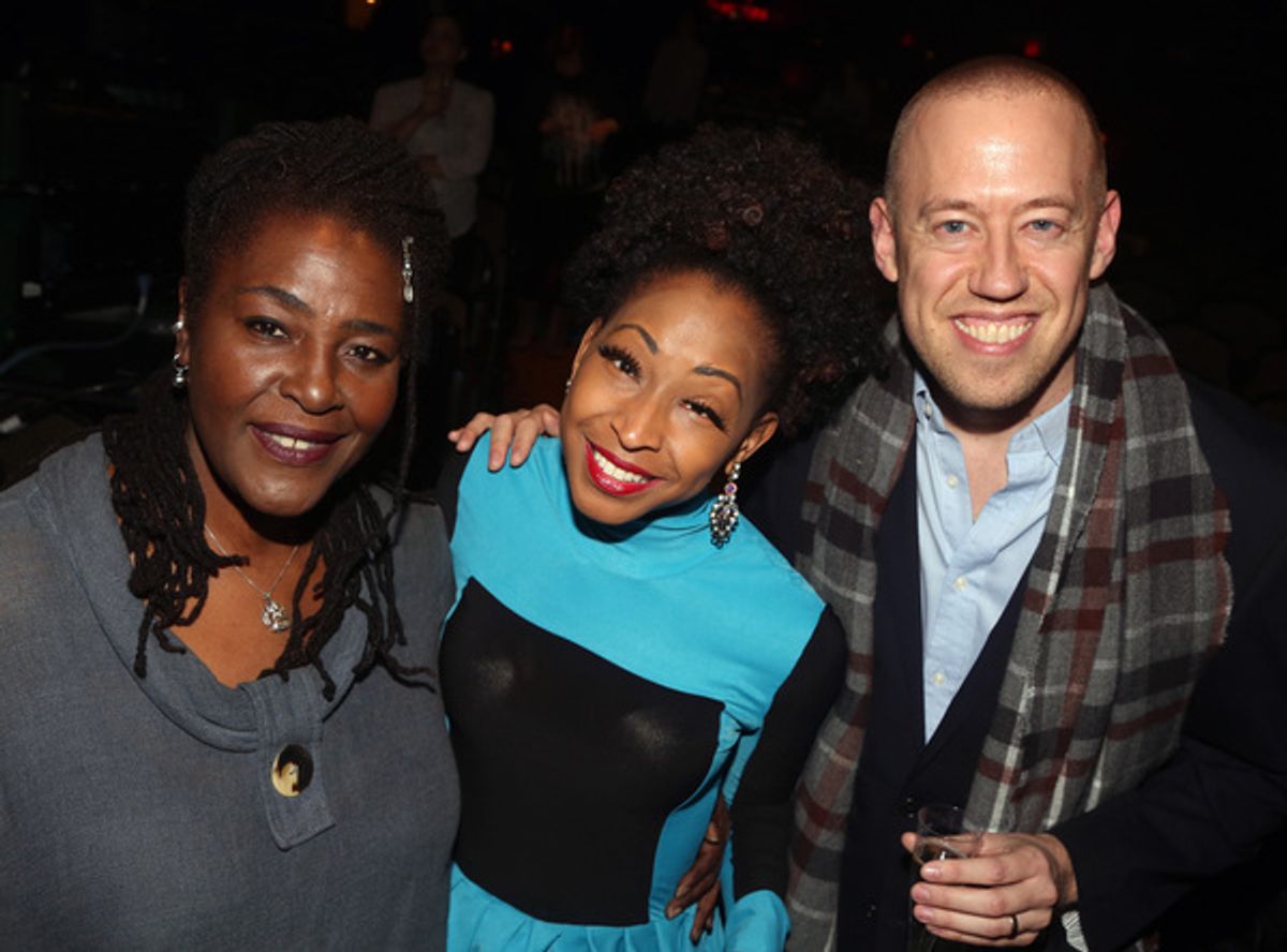  Sharon D. Clarke, N’Kenge and  Chris Fenwick  at 