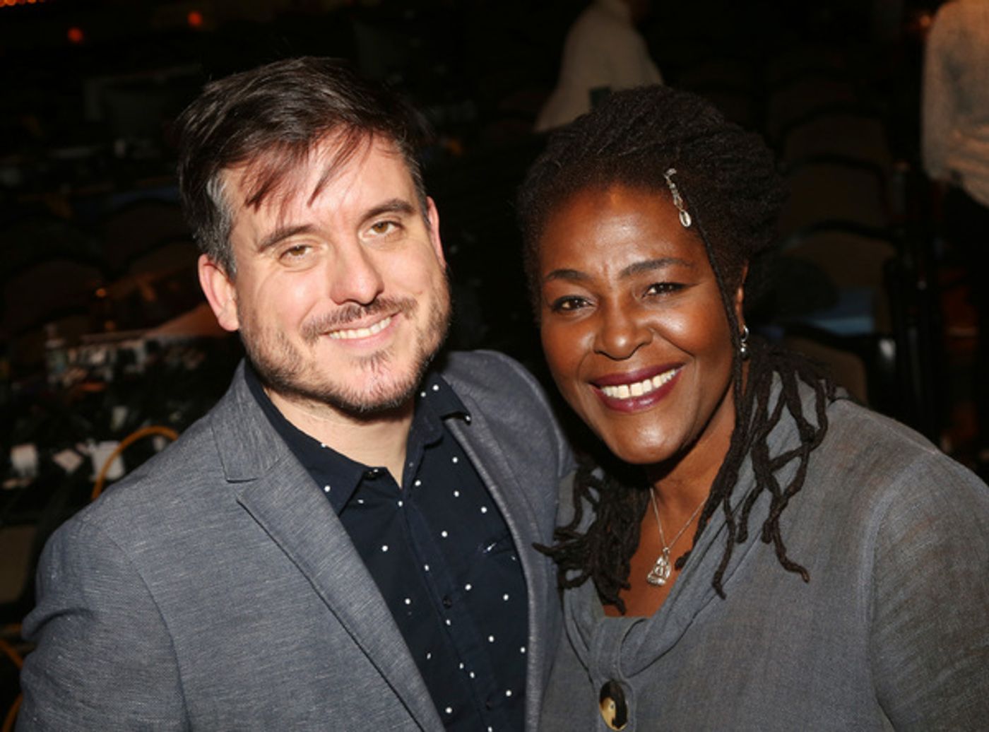 Photo Flash: The Cast and Crew of CAROLINE, OR CHANGE Meet the Press  Image
