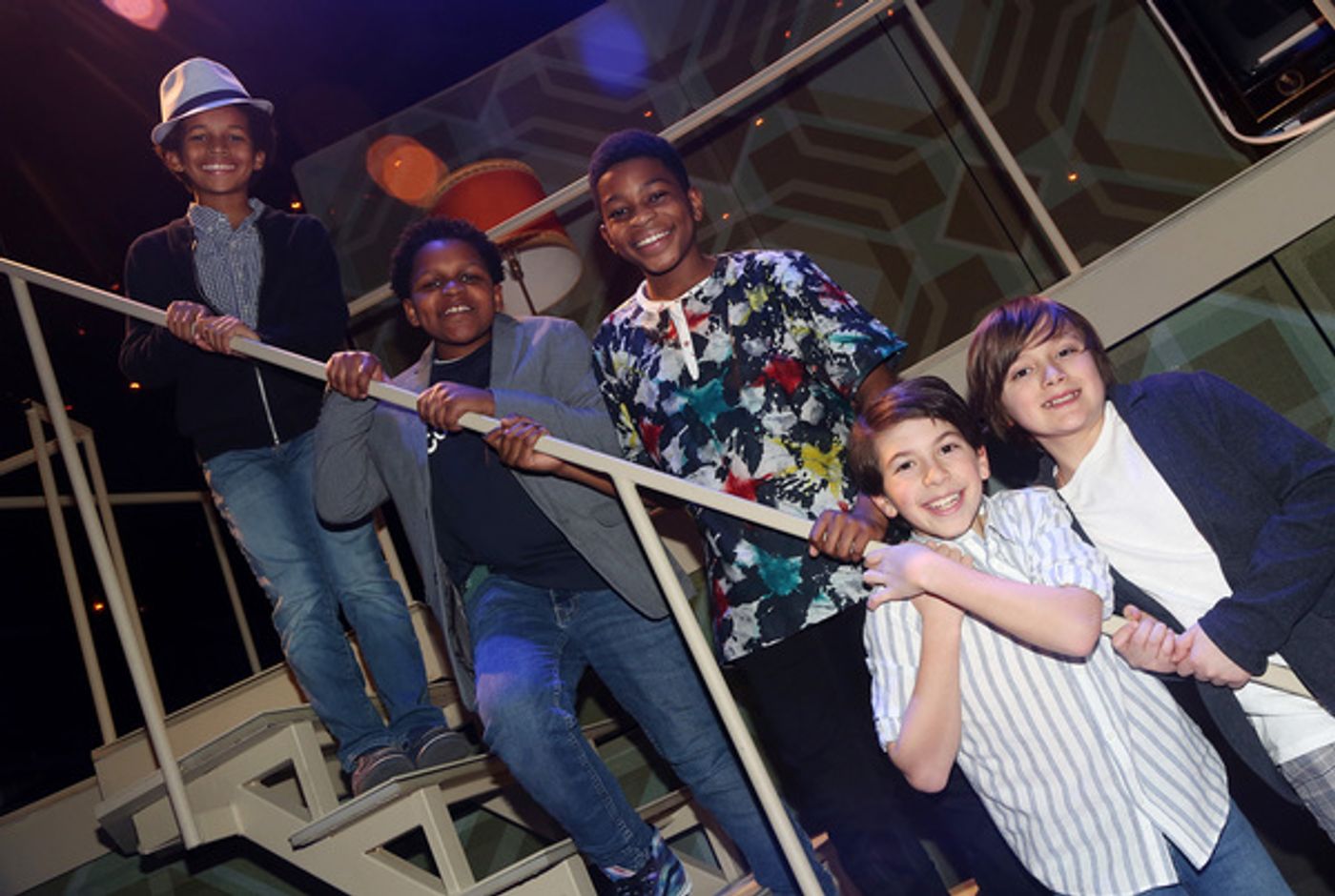 Photo Flash: The Cast and Crew of CAROLINE, OR CHANGE Meet the Press  Image