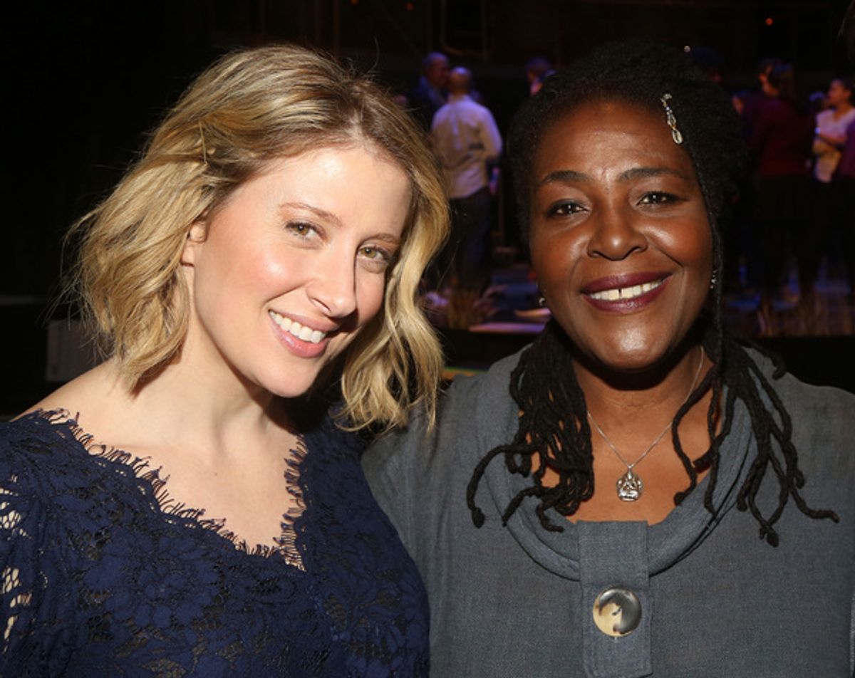 Caissie Levy and Sharon D. Clarke  at 