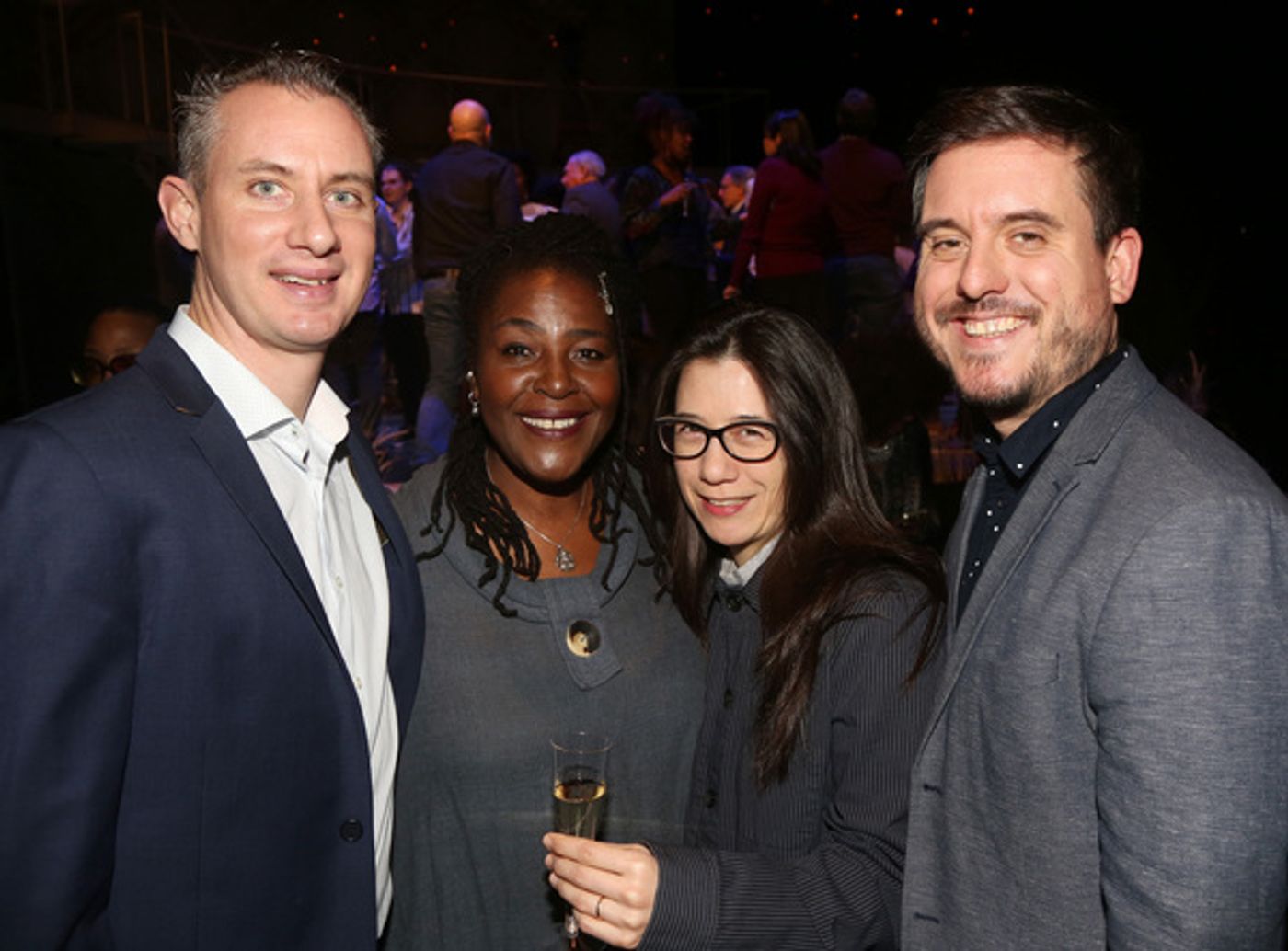 Photo Flash: The Cast and Crew of CAROLINE, OR CHANGE Meet the Press  Image