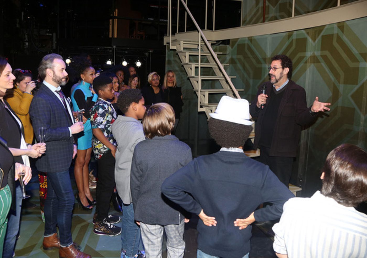 Photo Flash: The Cast and Crew of CAROLINE, OR CHANGE Meet the Press  Image