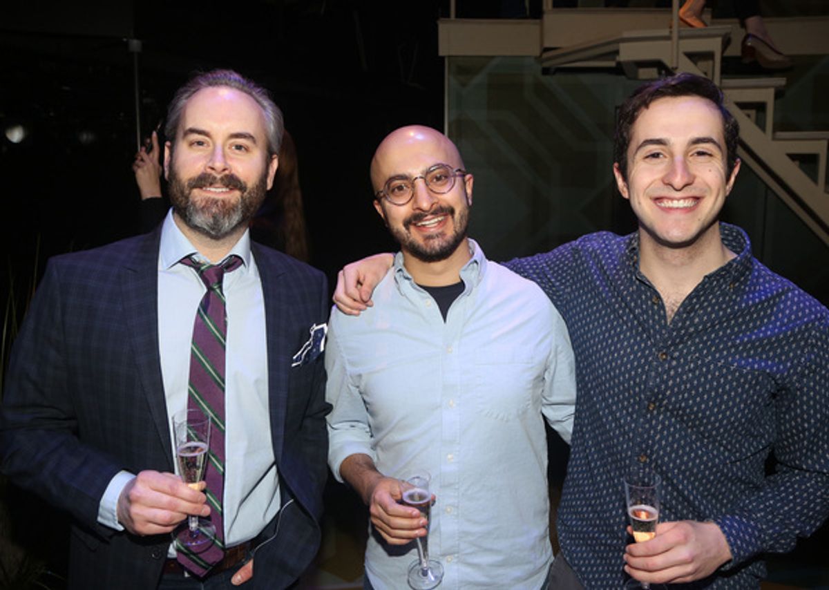 Timothy Quinlan, Christopher Anselmo and Daniel Rudin at 