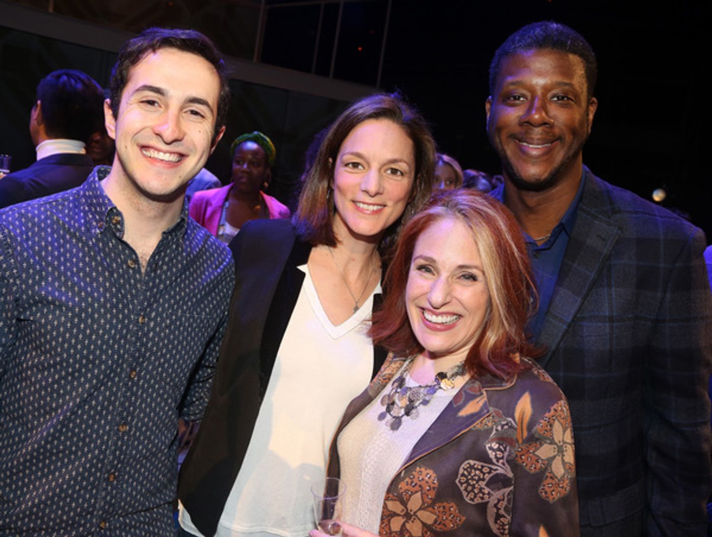 Photo Flash: The Cast and Crew of CAROLINE, OR CHANGE Meet the Press  Image