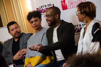Jim Joseph, Jacqueline B. Arnold, Law Terrell Dunford and Harriette Cole  Photo