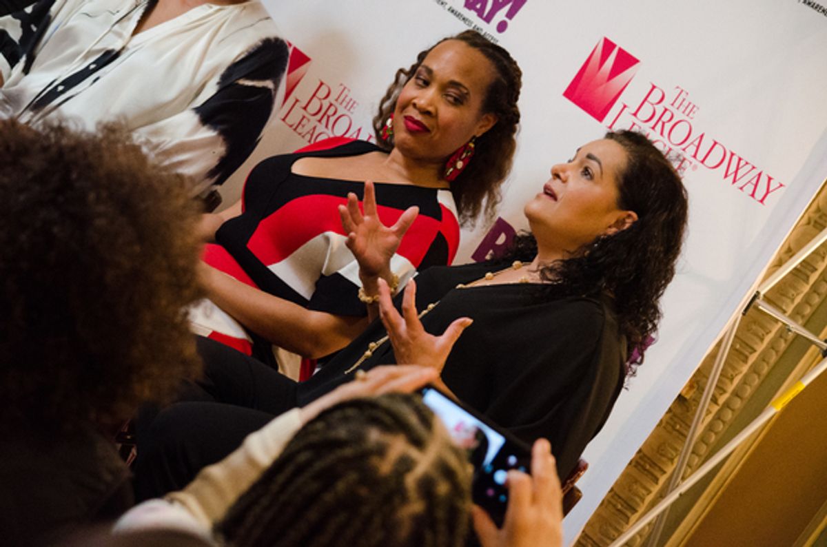 Janinah Burnett and Patricia Phillips  at 