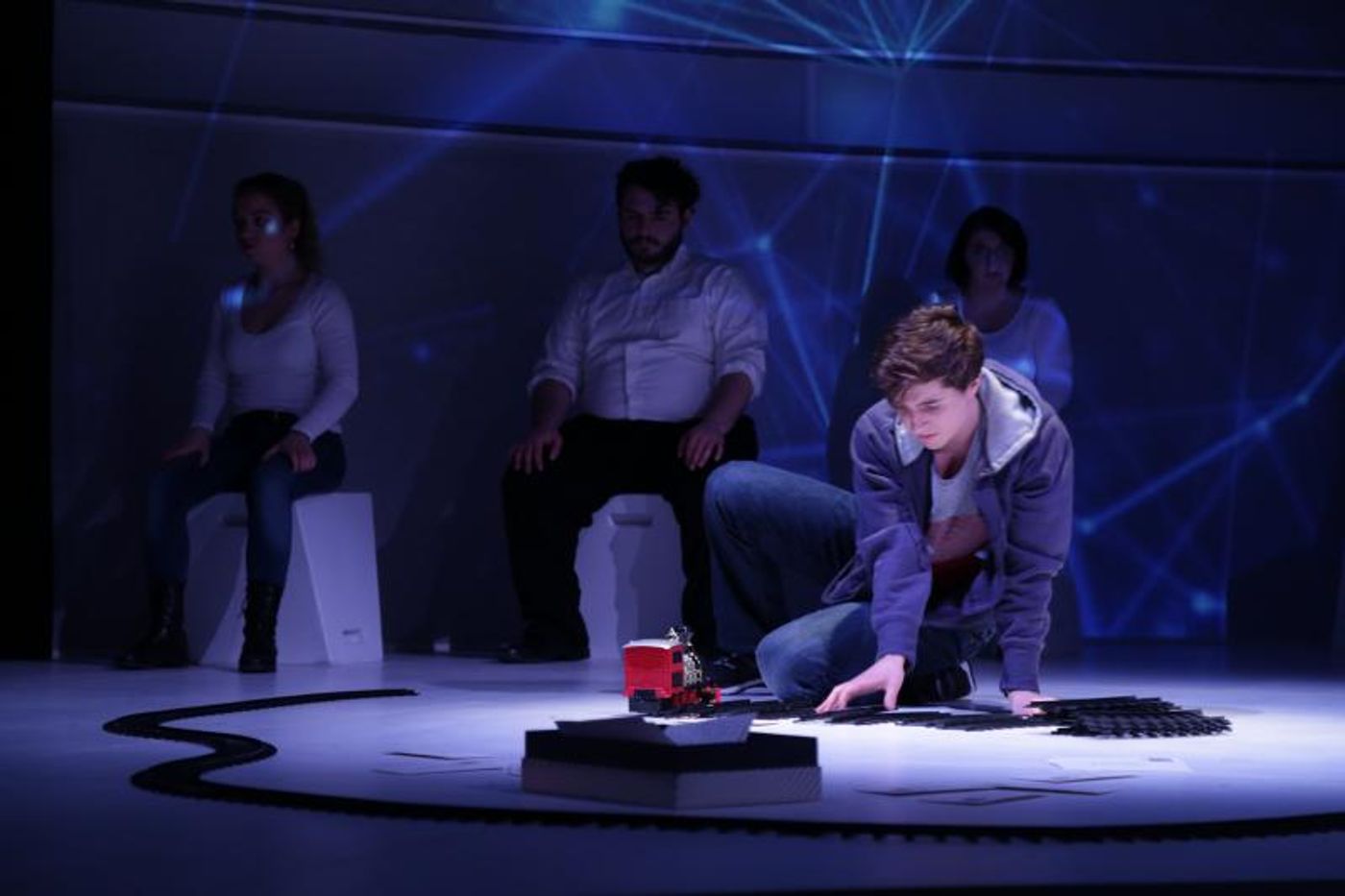 Review: THE CURIOUS INCIDENT OF THE DOG IN THE NIGHT-TIME at CT Repertory Theatre  Image