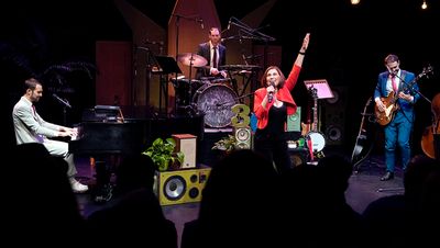Jack Lipson, Spencer Inch, Valerie Perri, Benny Lipson Photo