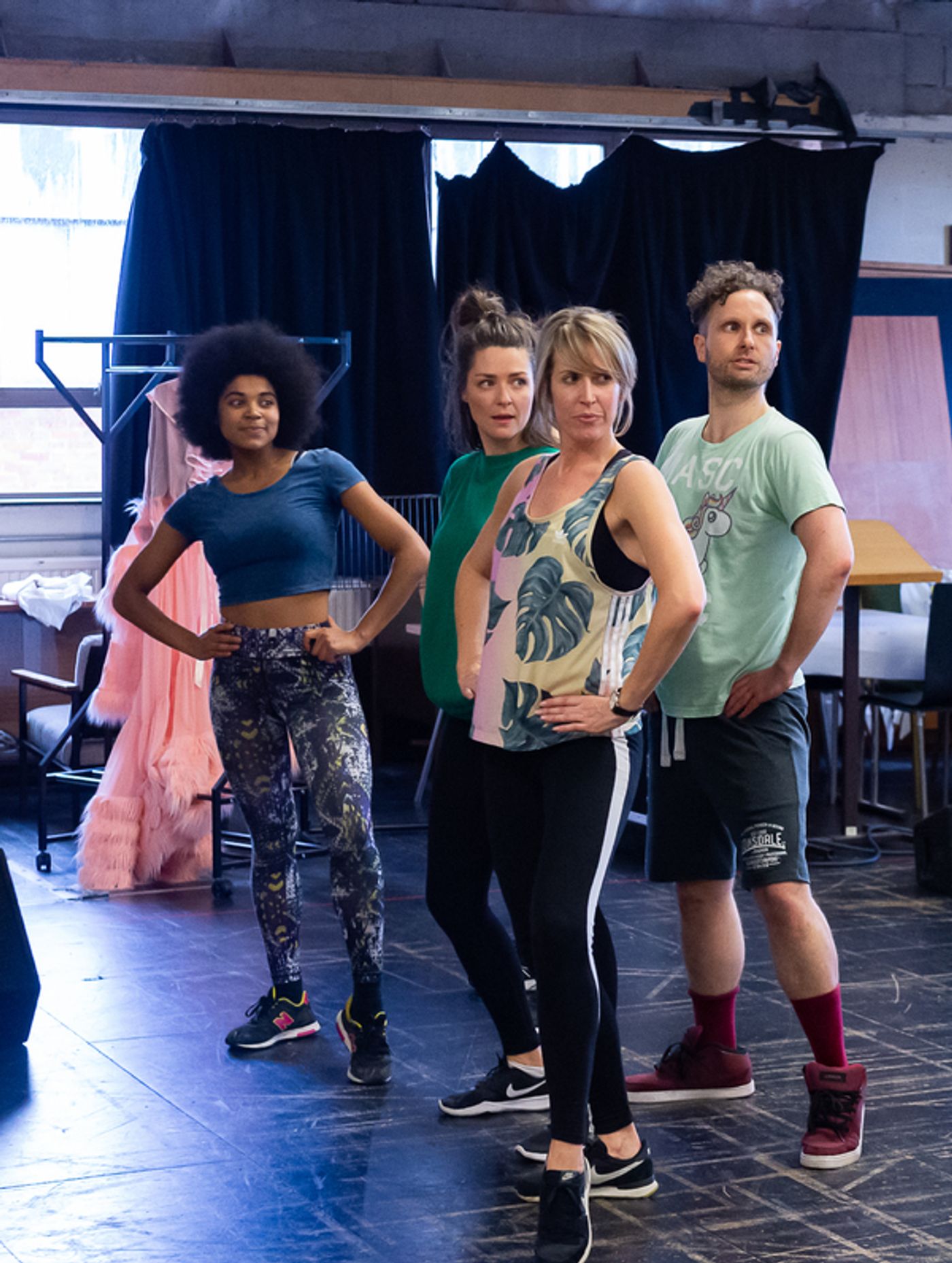 Photo Flash: Inside Rehearsal For MILKY PEAKS at Theatr Clwyd  Image