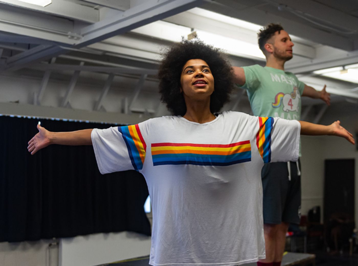 Photo Flash: Inside Rehearsal For MILKY PEAKS at Theatr Clwyd  Image