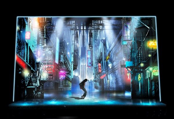 MJ scenic design sketch by Derek McLane Photo
