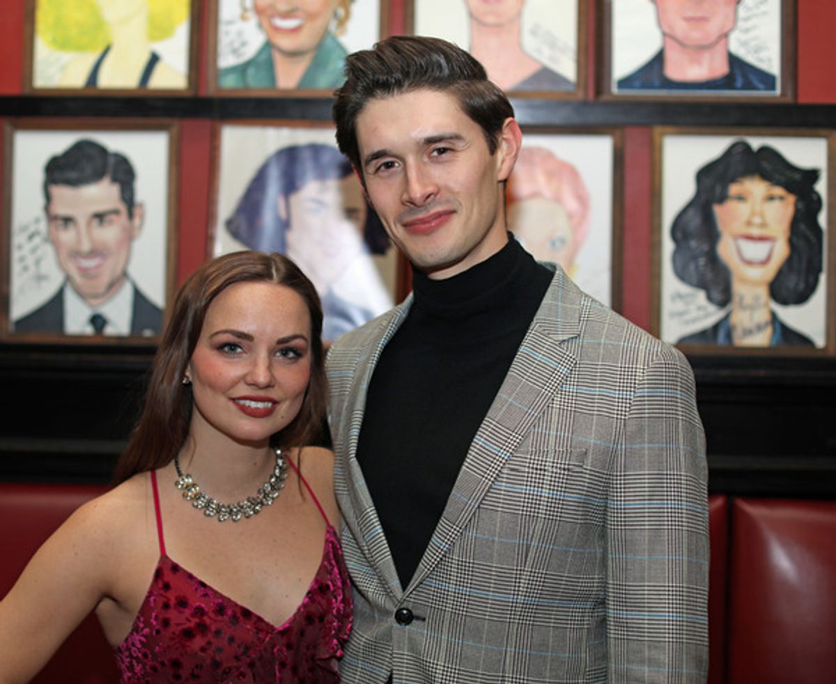 Annabelle Fox and Luke Hamilton at 