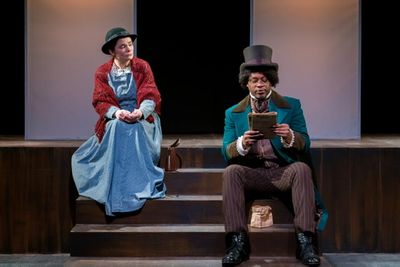 Charlotte Northeast and Steven Wright  Photo