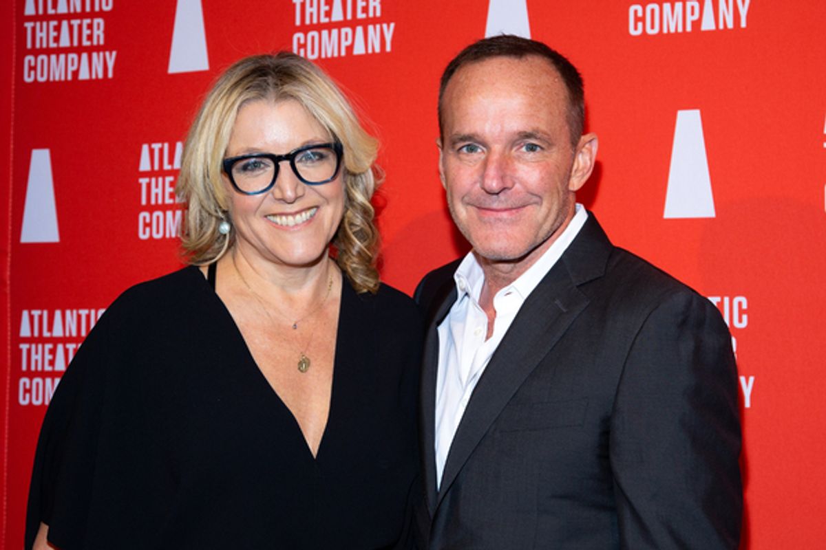 Mary McCann, Clark Gregg at 