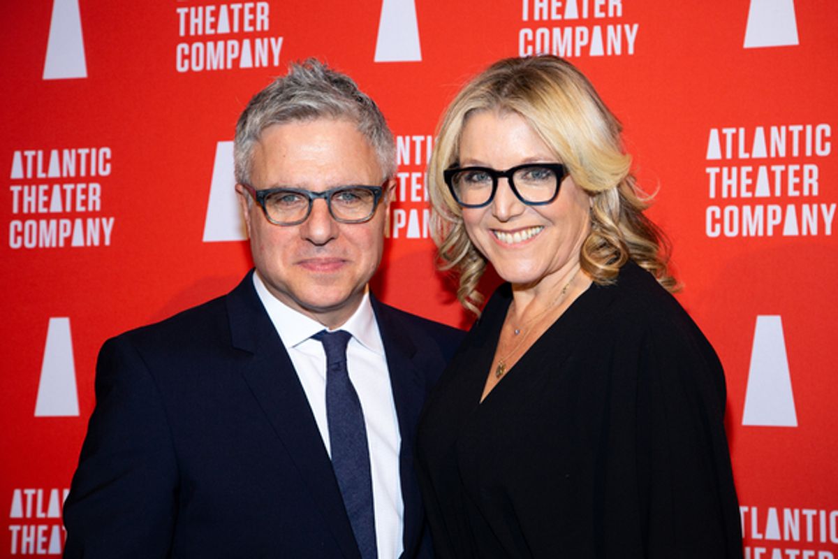 Neil Pepe, Mary McCann at 