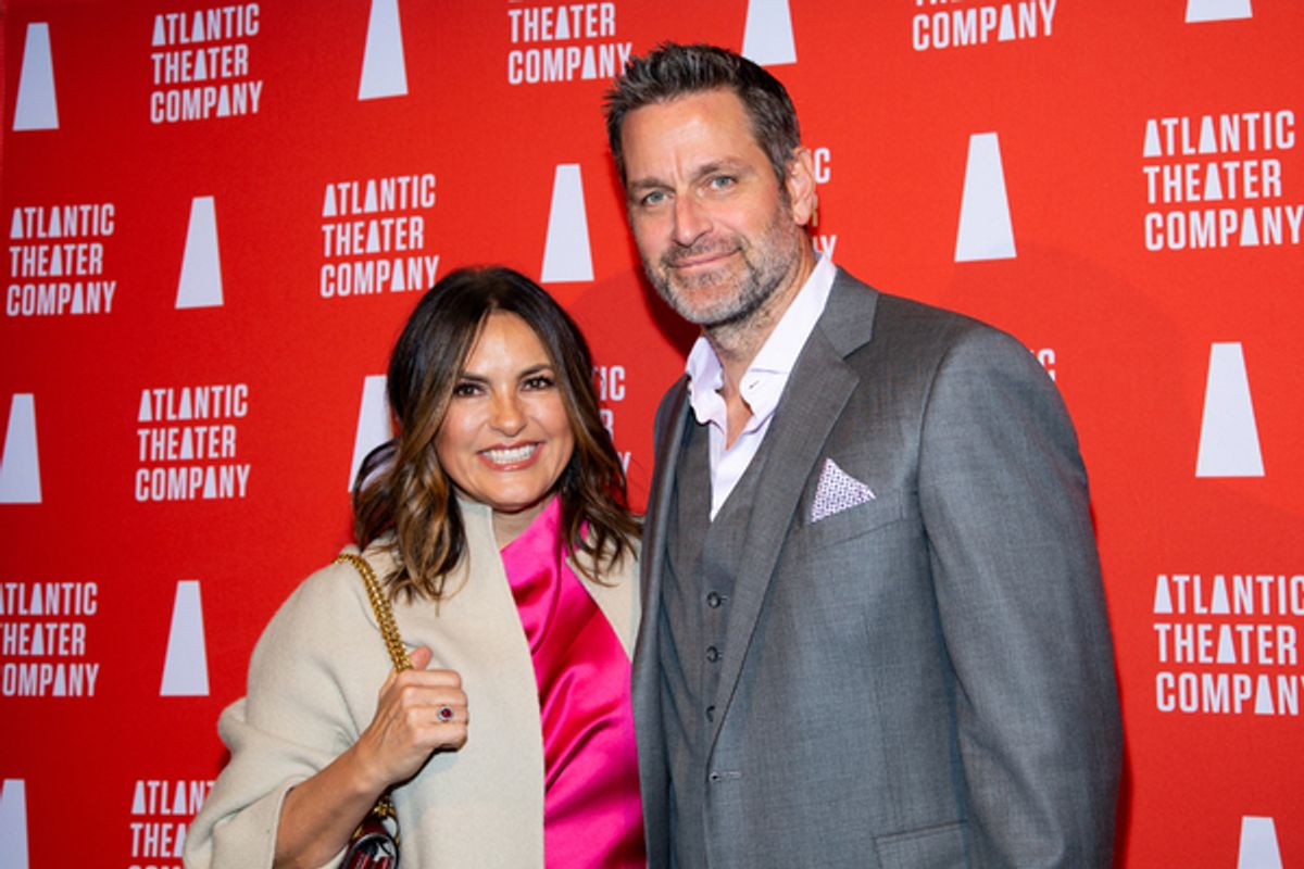 Mariska Hargitay, Peter Hermann at 
