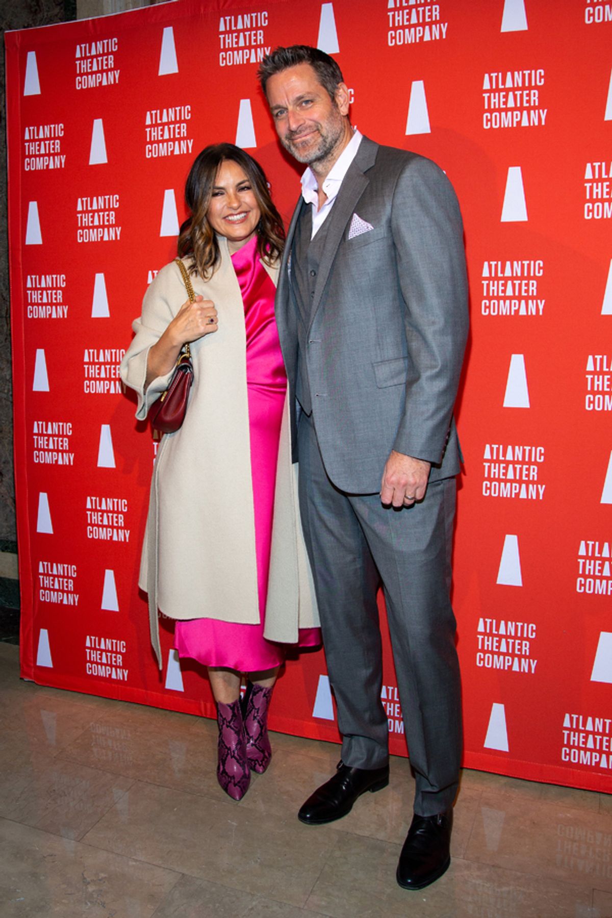 Mariska Hargitay, Peter Hermann at 