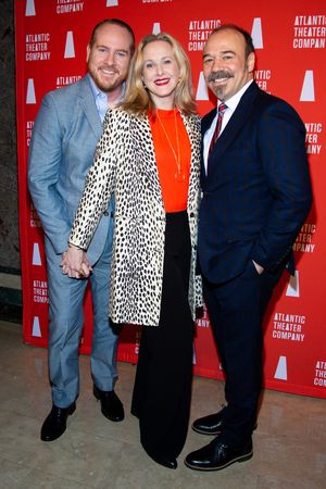 Darren Goldstein, Katie Finneran, Danny Burstein Photo