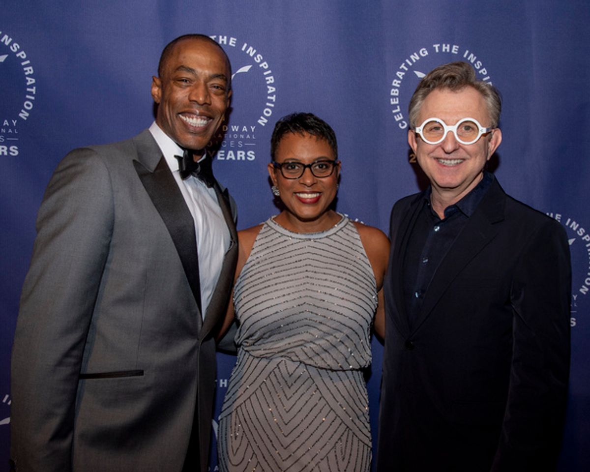 Michael McElroy, Schele Williams, &Thomas Schumacher at 