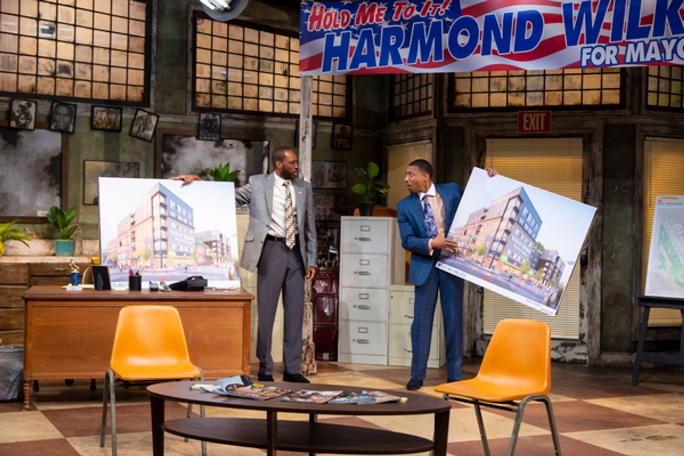 Photo Flash: First Look at RADIO GOLF at Two River Theater  Image