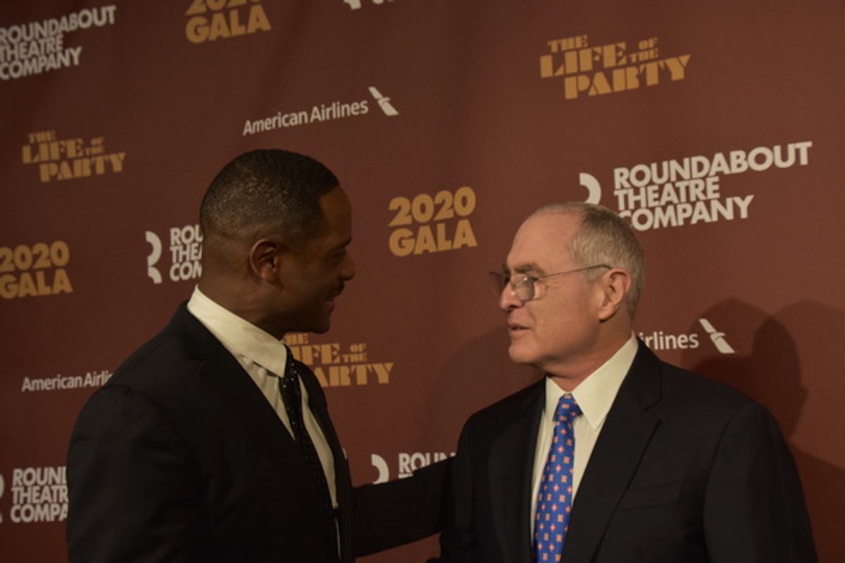 Blair Underwood and Todd Haimes at 