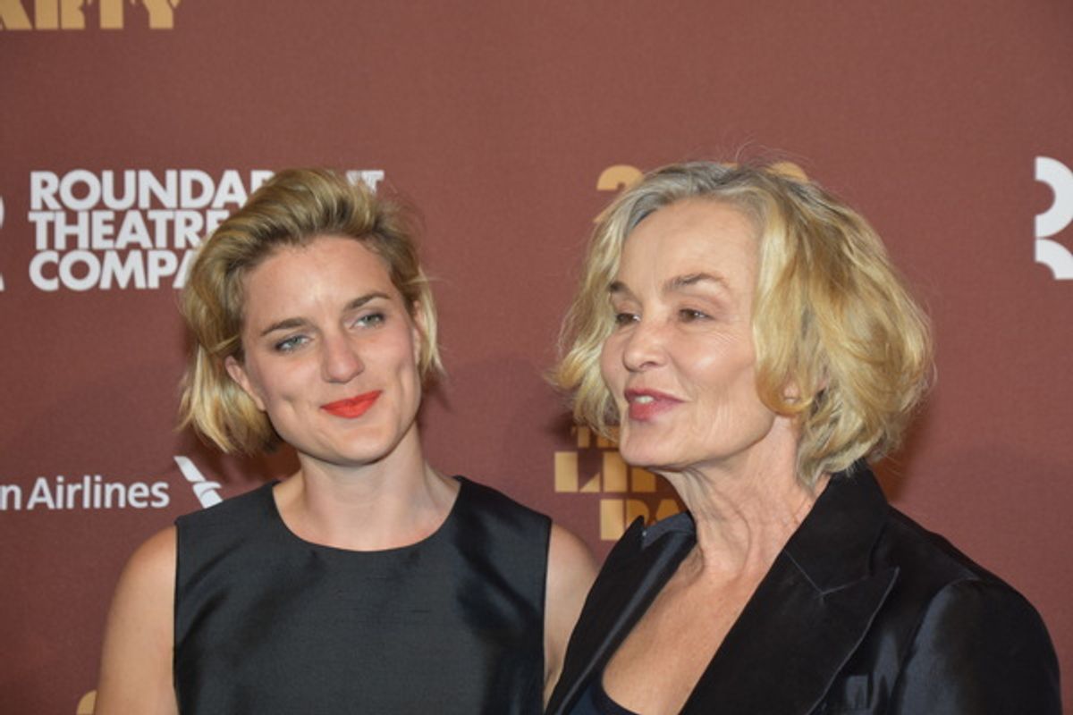 Hannah Shepard and Jessica Lange at 