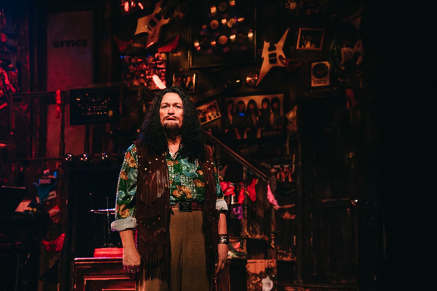 Photo Flash: First Look at Dot-Marie Jones as Dennis Dupree in ROCK OF AGES  Image