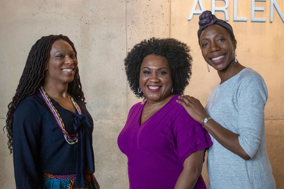  Dane Figueroa Edidi, Roz White and Joy Jones at 