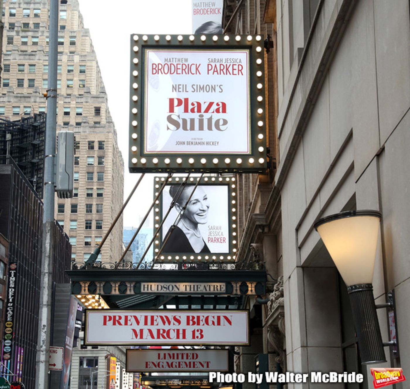 Up On The Marquee: PLAZA SUITE, Starring Matthew Broderick and Sarah Jessica Parker  Image