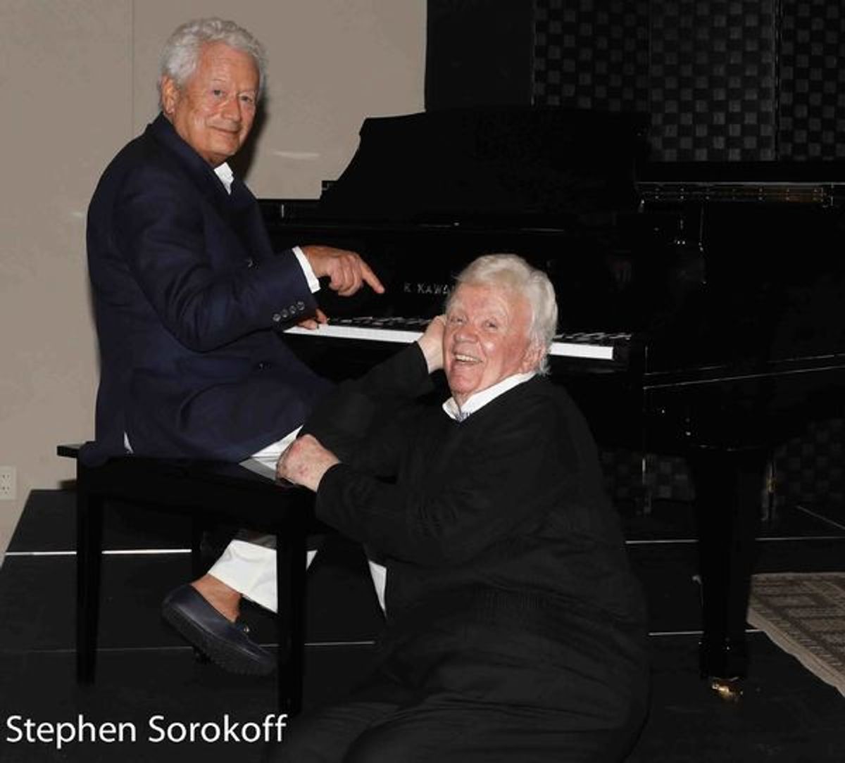 Stephen Sorokoff & Dick Robinson at 